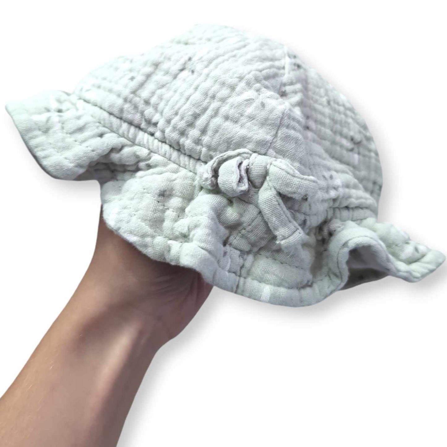 Rabbit + Bear 6-9m hat