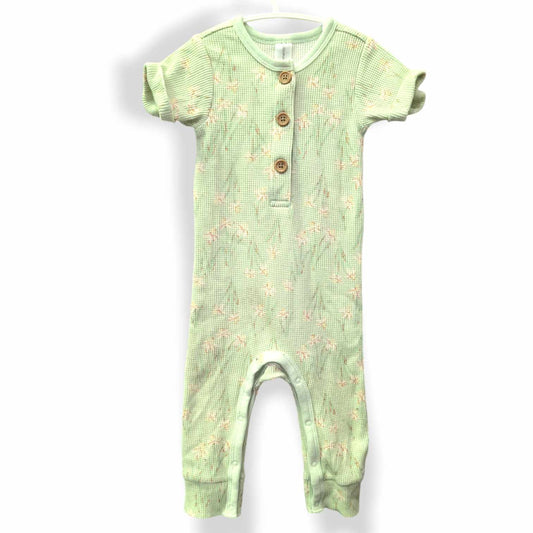 Gerber 12M Romper (tiny stain on leg)*