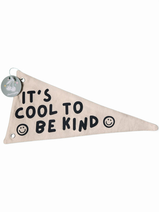 It's Cool To Be Kind pendant flag