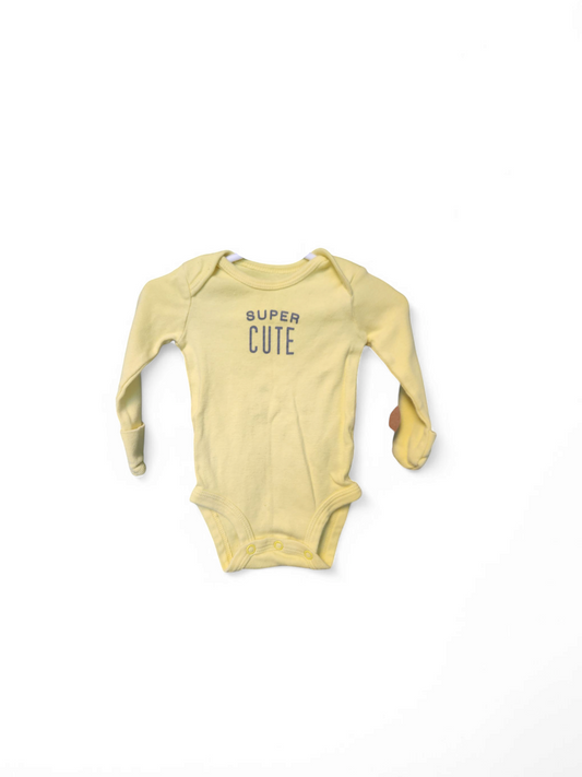 Carters nb onesie