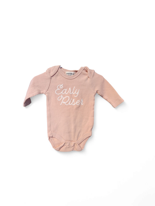 Rabbit and Bear 0-3m onesie