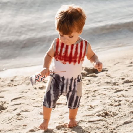 Burt's Bee 0-3m romper